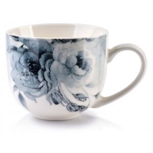 Porcelánový hrnek ELLIE modrý květ I Mondex HTPA1102