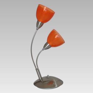 Stolní lampička CARRAT, oranžová Prezent CARRAT 12042