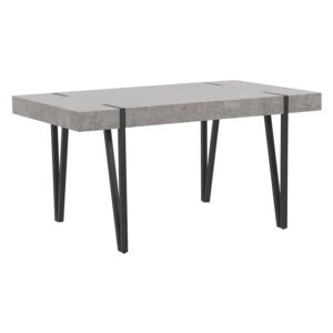 Jídelní stůl betonový vzhled 150 x 90 cm
