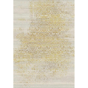 Vopi Moderní kusový koberec Patina 41001/700, žlutý Osta 135 x 200