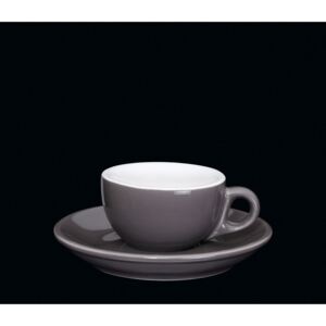 Porcelánový šálek na espresso tmavě šedý 50 ml - Cilio