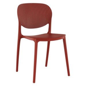 Zahradní židle Fredd (červená).. Vlastní profesionální přeprava až k Vám domů