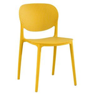 Zahradní židle Fredd (žlutá)