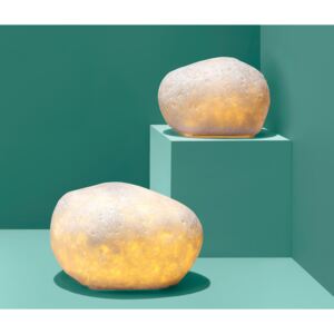 Dekorační kameny s LED, 2 ks
