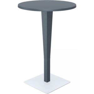 Barový stolek Riva šedá