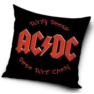 TipTrade Povlak na polštářek AC/DC Dirty Deeds, 45 x 45 cm
