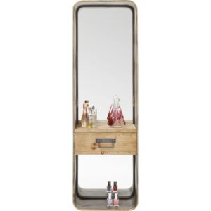 KARE DESIGN Zrcadlo Curve Drawer 120×36 cm