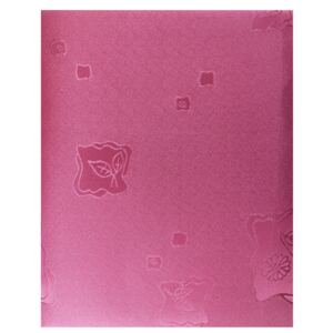 EmaHome - Ubrus s ochranou proti skvrnám 130x160 cm / růžová se vzorem