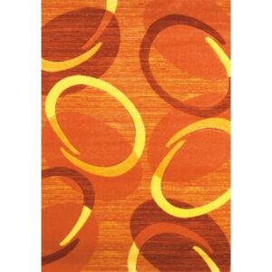 Moderní kusový koberec Florida oranžový 9828 Typ: 160x230 cm
