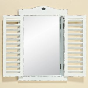 Zrcadlo Okno, bílé