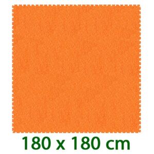 MALÝ GÉNIUS Pěnový koberec XL 9, 8mm (oranžový)