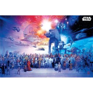 Plakát, Obraz - Star Wars - Universe, (91,5 x 61 cm)