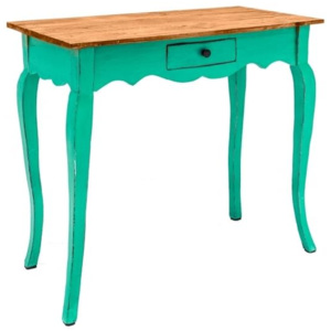 INV Psací stůl CUBA 80cm, zelená mahagon