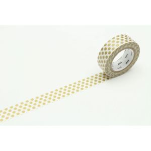Japonská papírová páska Gold Dot