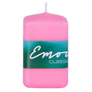 Emocio Classic hranol 50x80 růžová svíčka