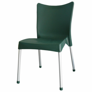 MEGA PLAST MP464 VITA (AL nohy) židle, 82,5x48x55 tmavě zelená