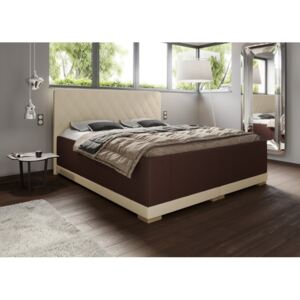 Čalouněná postel Verona 150x220 vysoká výška 55 cm