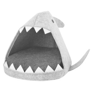 Zvířecí postel světle šedá PIRANHA