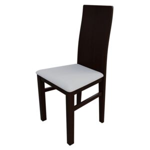 Židle JK54, Barva dřeva: ořech, Potah: ekokůže Soft 017