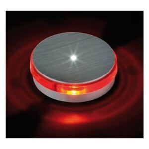 Dekorativní LED svítidlo Renk červená - hliník 1ks 1W - BPM BPM
