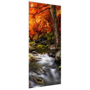 Samolepící fólie na dveře Podzimní vodopád 95x205cm ND2335B_1GV