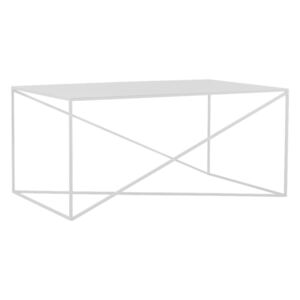 Bílý konferenční stolek Custom Form Memo, délka 100 cm