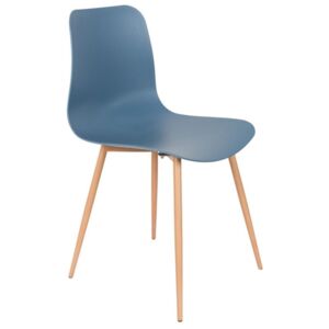 Jídelní židle WLL LEON, modrá
