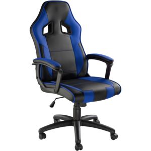 Kancelářská židle Senpai černá/modrá