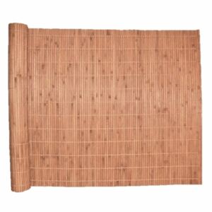 Bamboo Rohož bambusová, za postel, na zeď, silná, 150 x 200 cm, světle hnědá