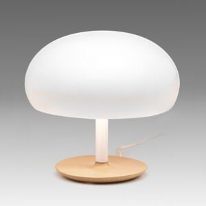 Keramická stolní lampa Aspen, tvar hřibu, 35 cm