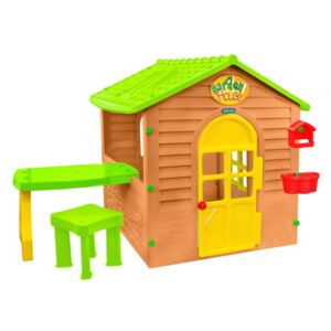 Mochtoys dětský zahradní domek domeček + stůl 12240
