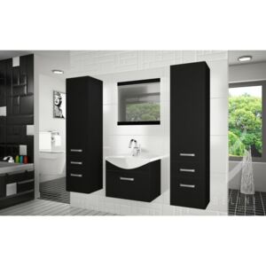 Moderní koupelnová sestava FINE 5PRO + zrcadlo a umyvadlo 01 ZDARMA 164