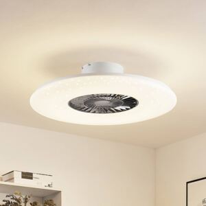 Lindby Klamina LED stropní ventilátor se světlem
