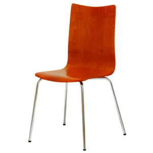 Židle Office Pro RITA – sedák i opěrák z bukové překližky