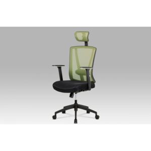 Kancelářská židle KA-H110 GRN černá / zelená Autronic