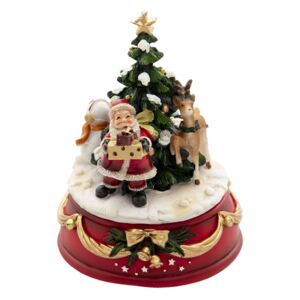 Clayre & Eef - Music box CHRISTMAS TREE 6PR4737 6PR4737
