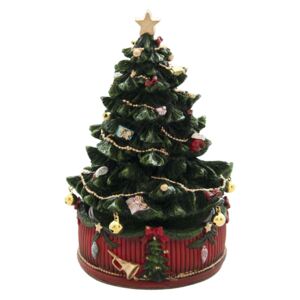 Clayre & Eef - Music box CHRISTMAS TREE 6PR4738 6PR4738
