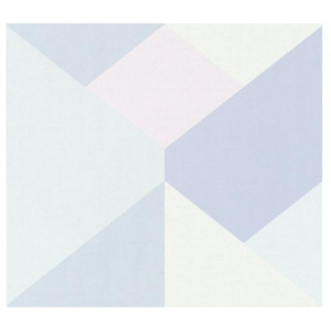 A.S. Création 36522-3 tapety na zeď DIMEX 2020 | 0,53 x 10,05 m | bílá, růžová, fialová vliesová tapeta na stěnu 365223