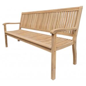 TECTONA - dřevěná zahradní teaková lavice 3 sedadlová - Doppler