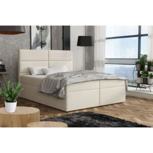 Elegantní postel ZINA 180x200 - béžová