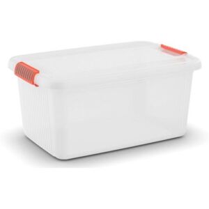 Úložný plastový box KETER K LATCH BOX L bílý 43 l