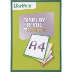 Rámeček Display Frame magnetický TARIFOLD A4 zelený