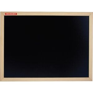 Křídová tabule černá MEMOBOARDS, přírodní rám 60 x 40 cm