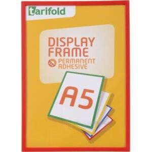 Rámeček Display Frame samolepící TARIFOLD A5 červený