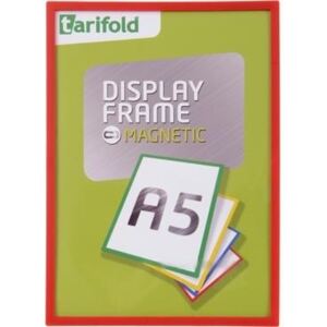 Rámeček Display Frame magnetický TARIFOLD A5 červený