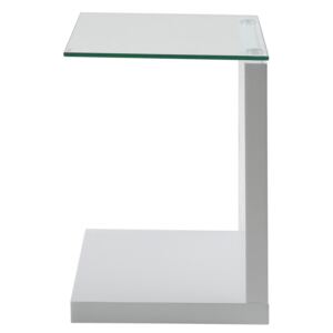 Příruční stolek TUPIT 40 cm, bílá