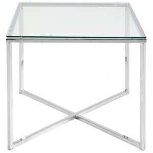 Příruční stolek CROSS 50 cm, černá