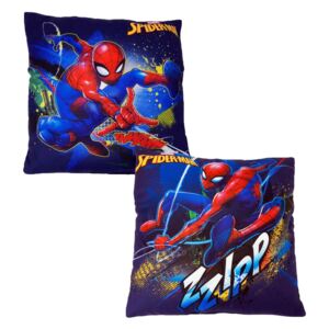 Setino Chlapecký polštářek \"Spider-man\" - 40x40cm - modrá