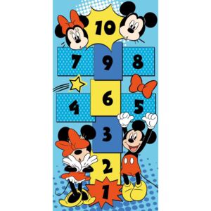 Dětský koberec Mickey a Minnie Pop It skákací panák 80/160