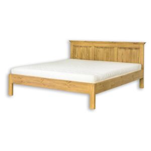 Masivní postel 160x200 ACC 01 - K16 antická bílá